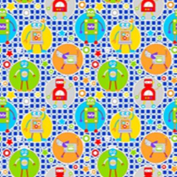 Jamaica Infantiles Robot Azul Rey