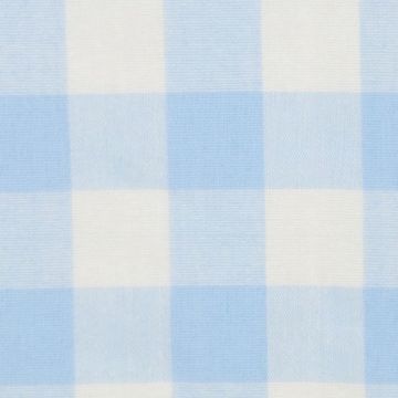 Blancos Cobertor Cunero Liso Azul Cielo