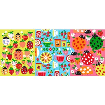 Blancos Lienzo Con 3 Trapos Catarinas