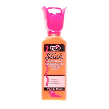 Pintura Dimensional Slick Tulip Naranja Neón No.65040