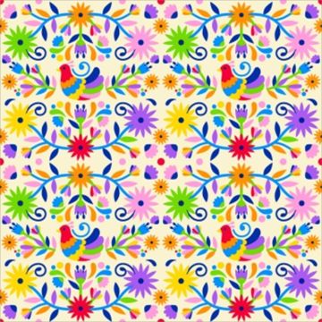 Blancos Mantelina Estampada Parajo Chico Hueso