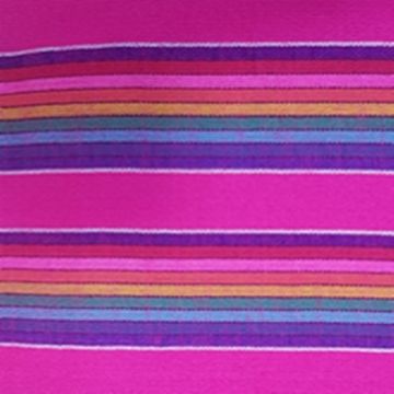 Cambaya Rayada Contorno Rosa Fiusha