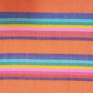 Cambaya Rayada Cenefa Naranja