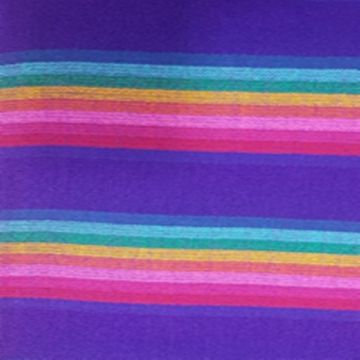 Cambaya Rayada Cenefa Morado