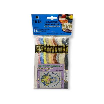 Hilo para bordar Colores Pastel Mod.731