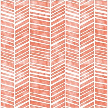 Cortina Marquesita Zigzag Naranja Shedron