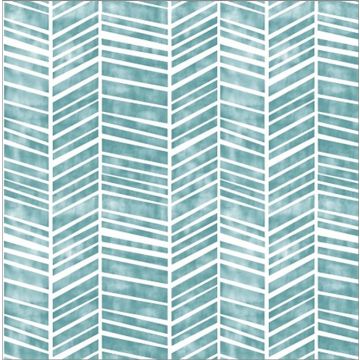 Cortina Marquesita Zig Zag Verde Agua