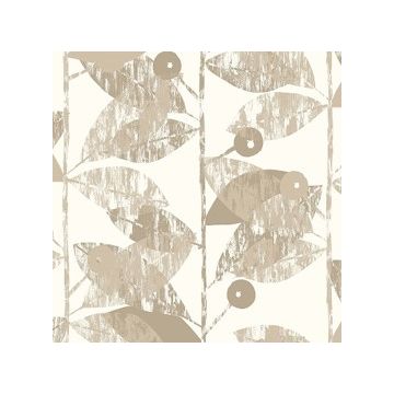 Cortina Marquesita Hoja Vertical Café Beige