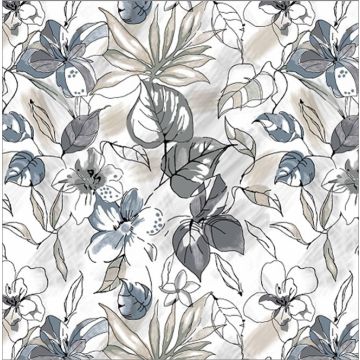 Cortina Marquesita Perfil Tropical Gris Oxford