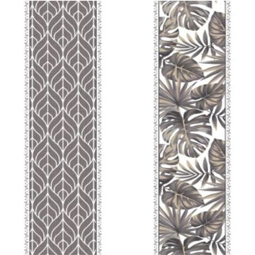 Cortina Sevilla Tropical Gris Oxford