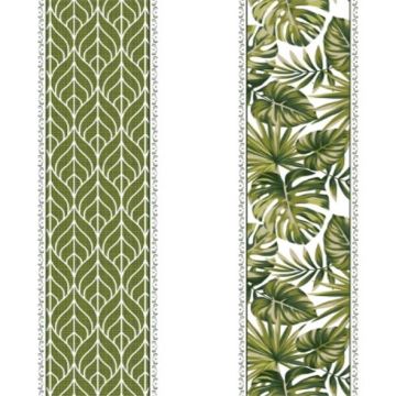 Cortina Sevilla Tropical Verde Bandera