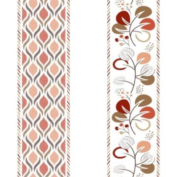 Cortina Sevilla Moderno Naranja Shedron