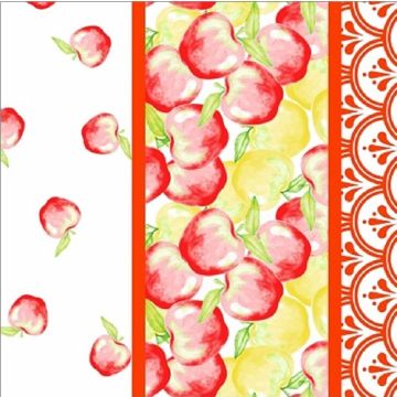 Cortina Tergal Zurich Manzanas Talavera Naranja