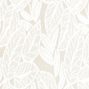 Cortina Gasa Santorini Hoja Hueso