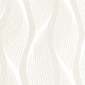 Cortina Gasa Santorini Ondas Hueso