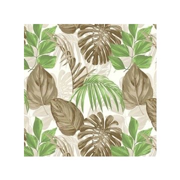 Decoración Acapulco Hojas Café Beige