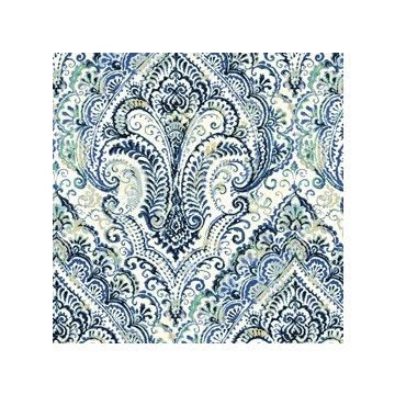 Decoracion Acapulco Damasco Azul Marino