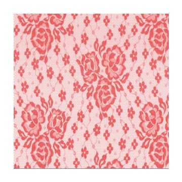 Encaje Canesu Flor Grande Azul Marino