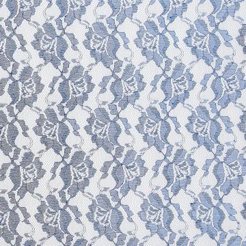 Encaje Paris Liso Azul Rey