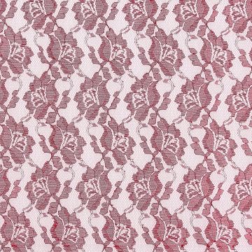 Encaje Paris Liso Rojo Vino