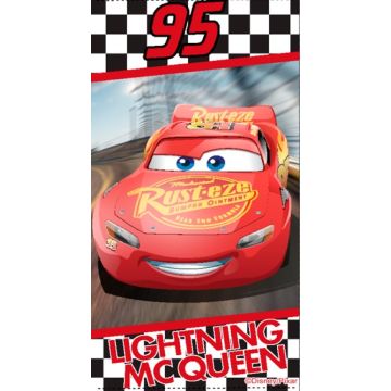 Felpa Toalla Disney Cars Rojo