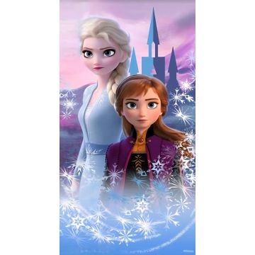 Felpa Toalla Disney Frozen Azul Cielo