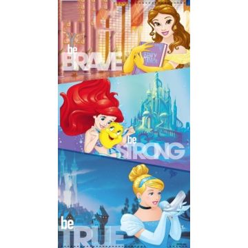 Felpa Toalla Disney Princesas Azul Marino