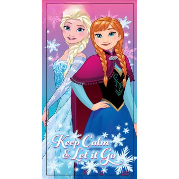 Felpa Toalla Disney Frozen Morado