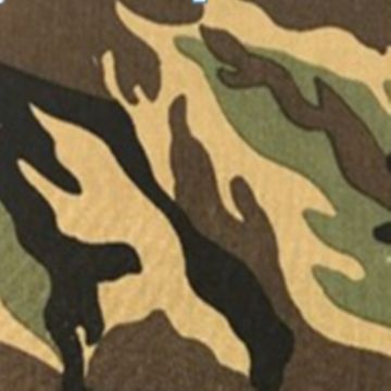 Gabardina Camuflaje Clasico Verde Militar