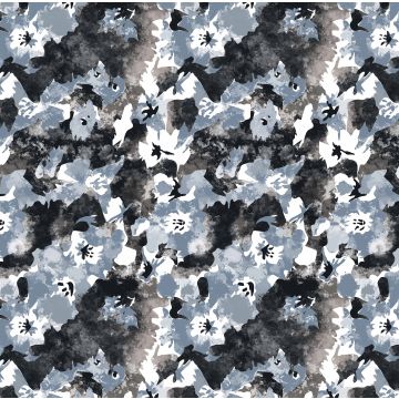 Brush Raya Estampado Camoflor Negro