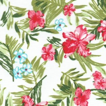 Magaly Estampado Tropical Blanco