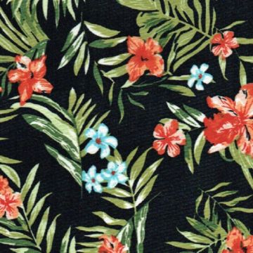 Magaly Estampado Tropical Negro