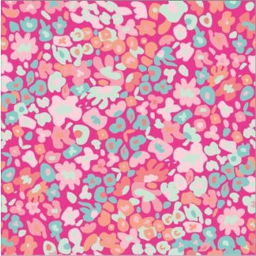 Brush Flor Liberty Rosa Fiusha