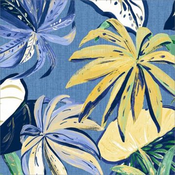 Loneta Portuguesa Jungla Azul Marino