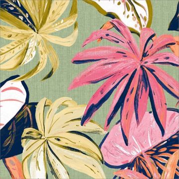 Loneta Portuguesa Jungla Verde Menta