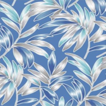 Loneta Portuguesa Tropical Azul Rey