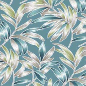 Loneta Portuguesa Tropical Verde Menta