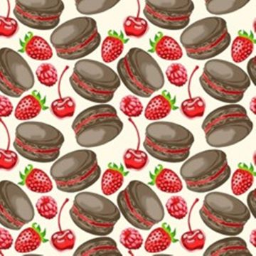 Mantel Roco Macaroons Café Chocolate