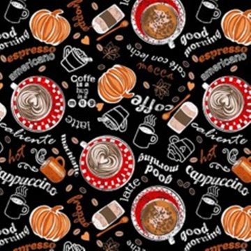 Mantel Roco Café Negro