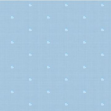 Organza con Lentejuela Bolas Azul Cielo