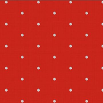 Organza con Lentejuela Bolas Rojo