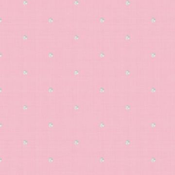 Organza con Lentejuela Bolas Rosa Pastel