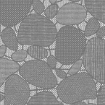 Película Transparente 46 cm Piedra Gris Perla | Meiwa