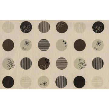 Mantel Franela Encaje 122 x 152 cm Circulo