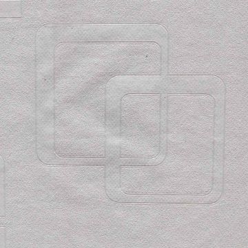 Plástico Jackard Moderno Liso Blanco