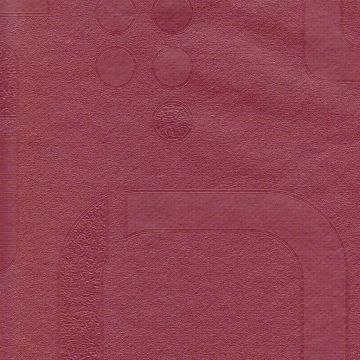 Plástico Jackard Moderno Liso Rojo Vino