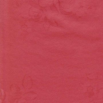 Plástico Jackard Flor Liso Rojo