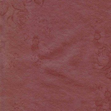 Plástico Jackard Flor Liso Café Chocolate