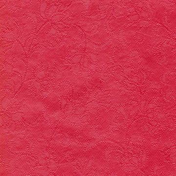 Plástico Jackard All Over Liso Rojo