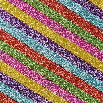 Contact Metalico Arcoiris Estampado